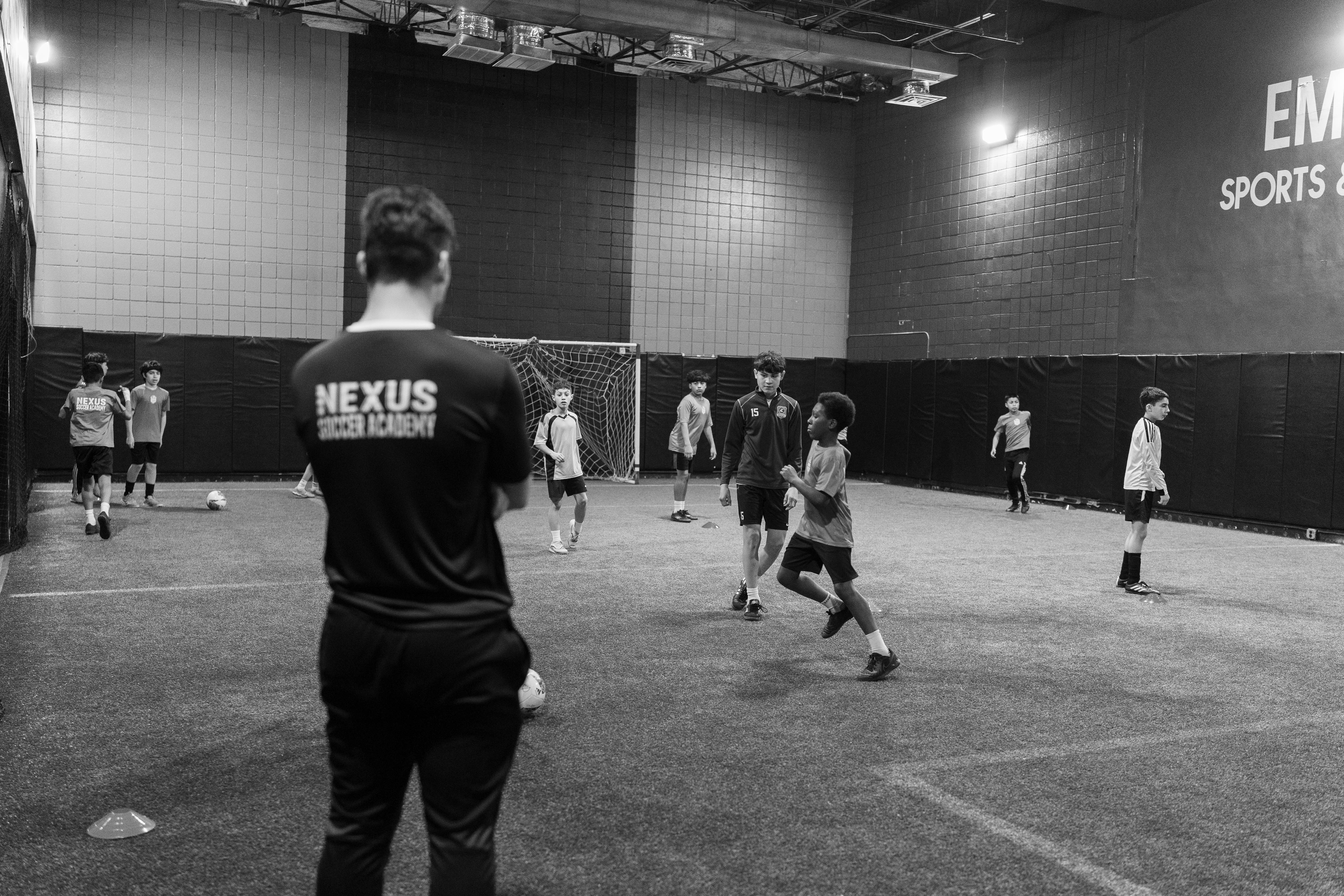 Nexus Soccer Academy training session